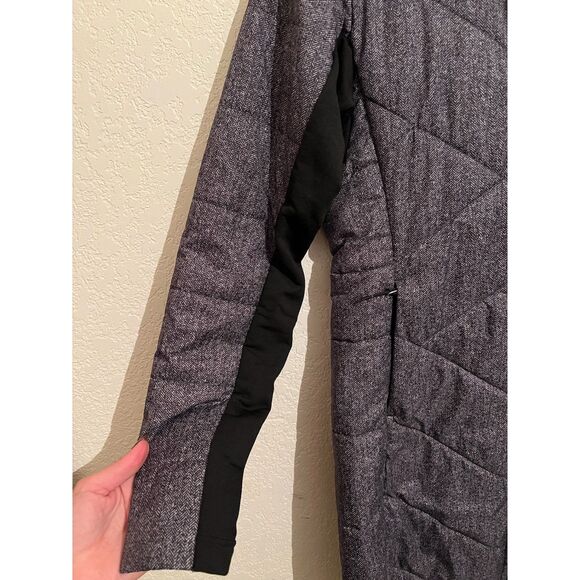 Smartwool Parka Jacket Women's Coat Medium Full Zip SmartLoft 180 - Gray - Picture 4 of 10